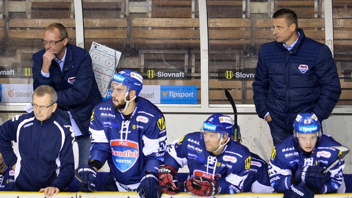 Striedačka MHC Martin na archívnej snímke.