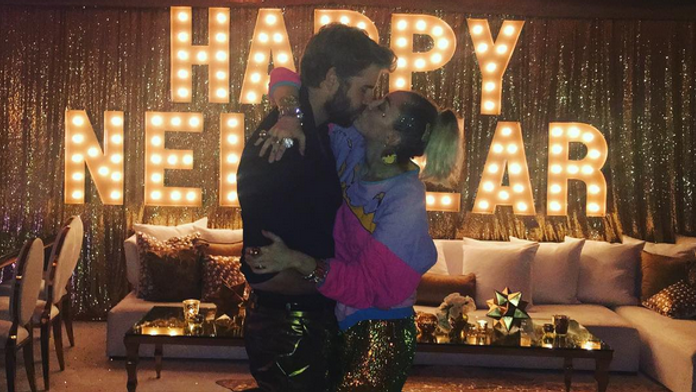 Miley Cyrus a Liam Hemsworth