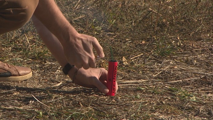 Zábavná pyrotechnika.