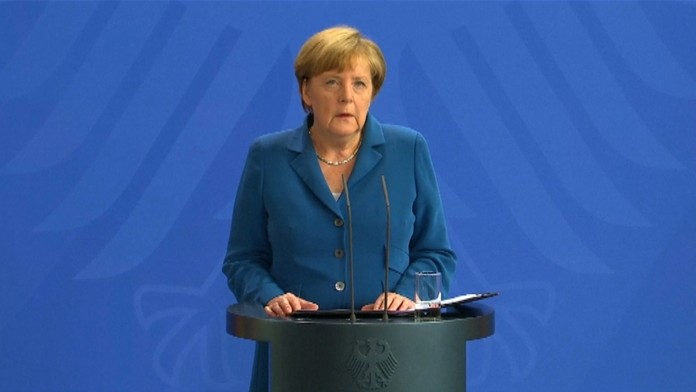 Angela Merkel.