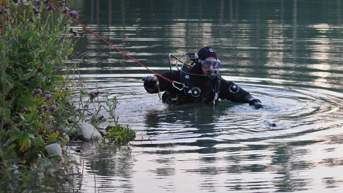 Potápač.