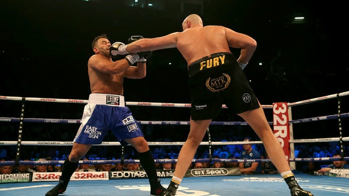 Tysom Fury v ringu so Seferom Seferimom