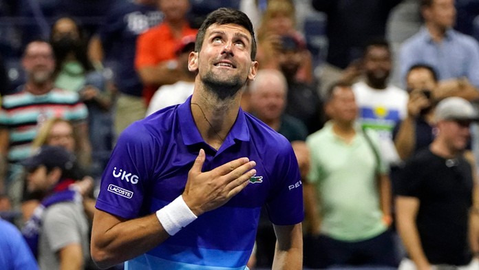 Novak Djokovič na US Open.