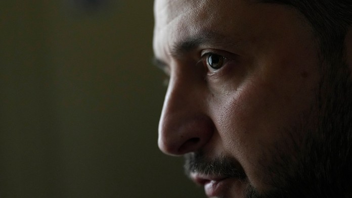 Ukrajinský prezident Volodymyr Zelenskyj.