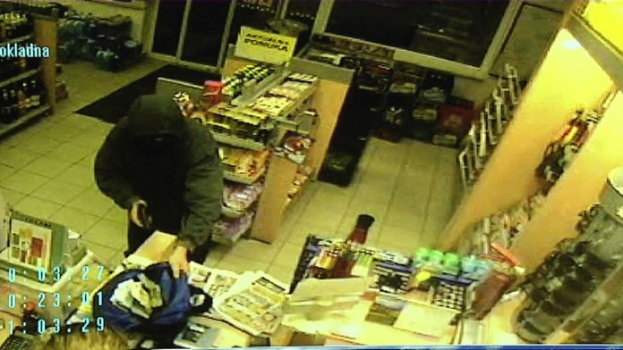 Lupic na pumpe v Hlohovci.