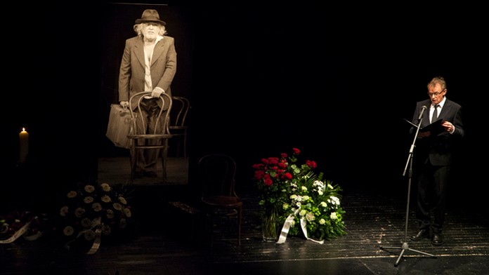 Posledná rozlúčka s Ľubom Gregorom.