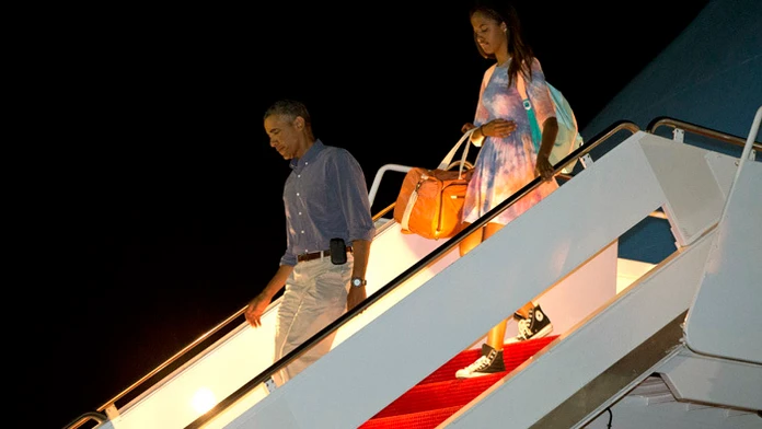 Malia Obama.