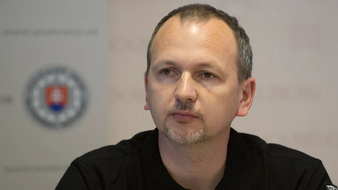 Riaditeľ KR PZ Trnava Štefan Čechovič na archívnej snímke.