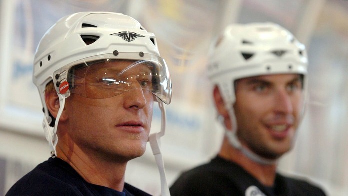 Marián Hossa a Zdeno Chára