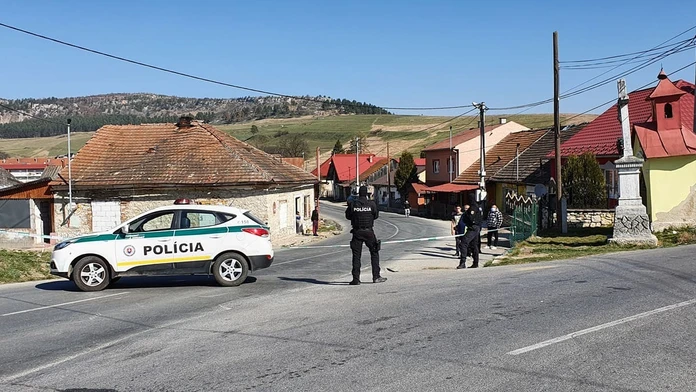 Osada v obci Žehra.