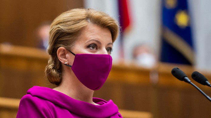 Prezidentka s Borisom Kollárom.