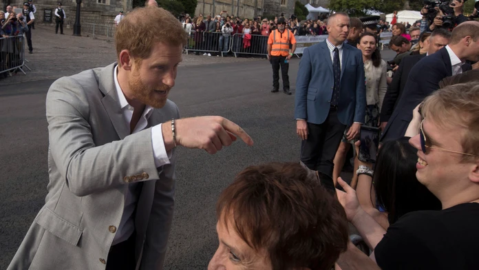Princ Harry.