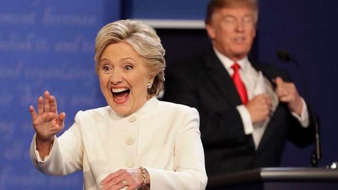 Hillary Clinton a Donald Trump