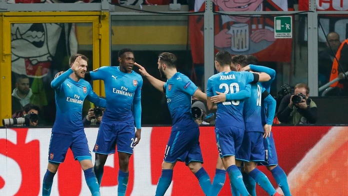 Saúl Níguez z Altética Madrid olsavuje svoj gól v osemfinále EL proti Lokomotivu.