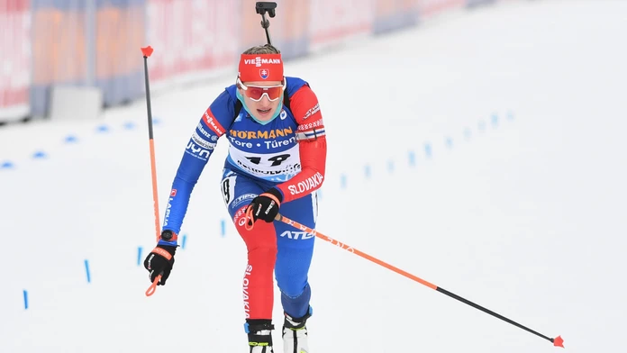 Na snímke slovenská biatlonistka Paulína Bátovská Fialková.