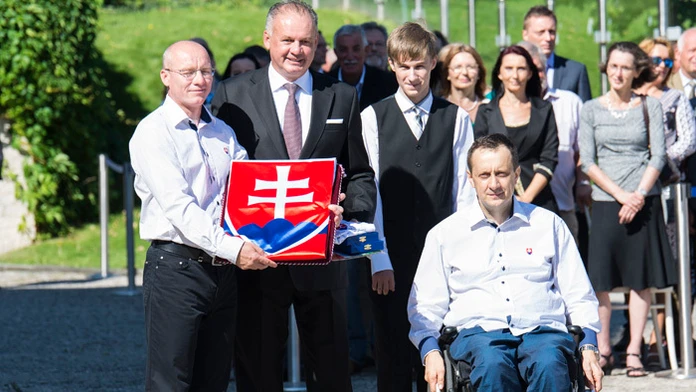 Členovia Slovenského paralympijského družstva Rio 2016 zložili slávnostný sľub u prezidenta.
