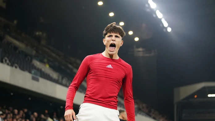 Garnacho má formu ako hrom. V posledných sekundách posledného zápasu opäť zachránil United