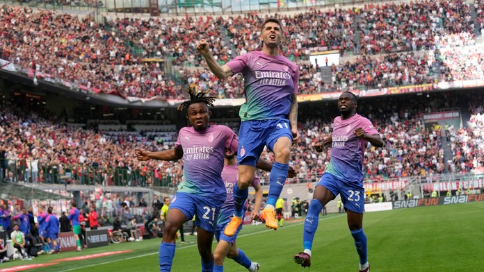 Christian Pulisic sa teší po strelení gólu.