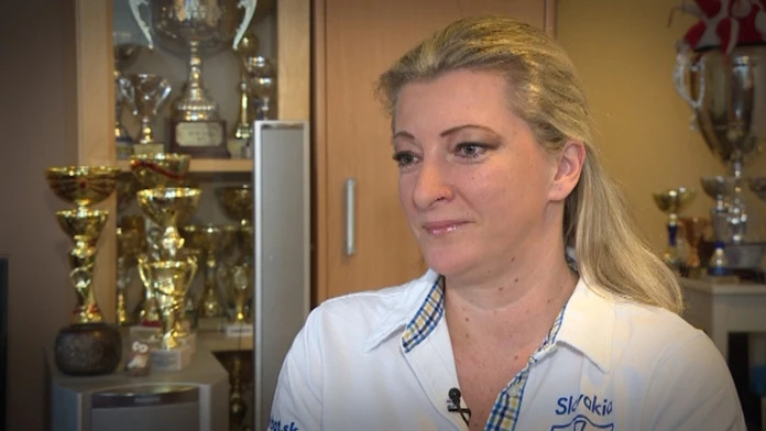 Martina Sulovská - majsterka sveta v elektronických šípkach. 