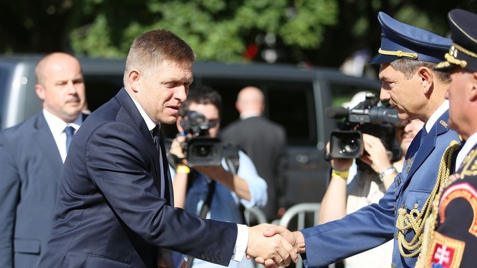 Premiér Robert Fico na oslavách 71. výročia SNP