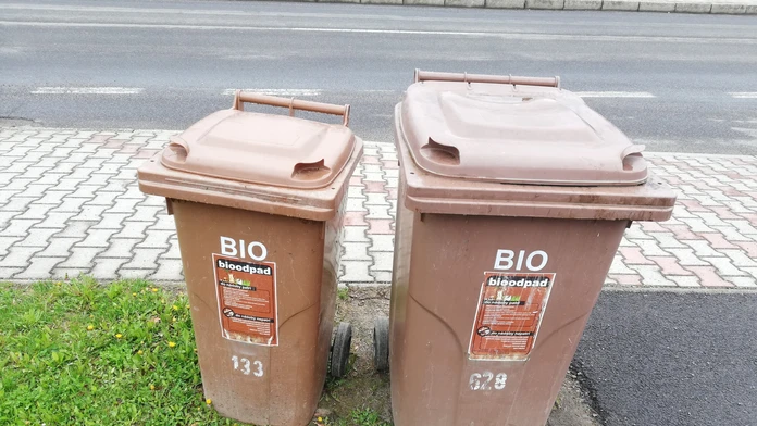 V blízkosti hnedých smetiakov na kuchynský odpad sa v lete objavuje hmyz a potkany