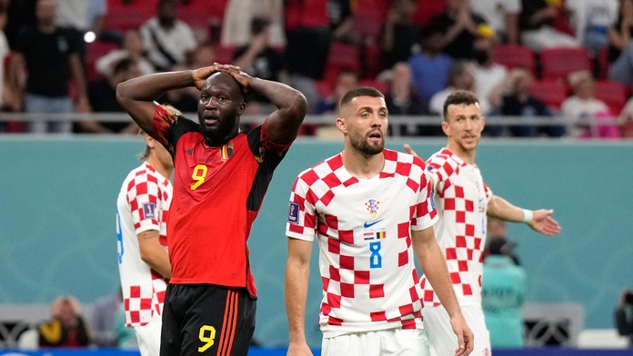 Chorváti ubránili postupovú bezgólovú remízu. Lukaku spálil štyri tutovky a Belgicko končí