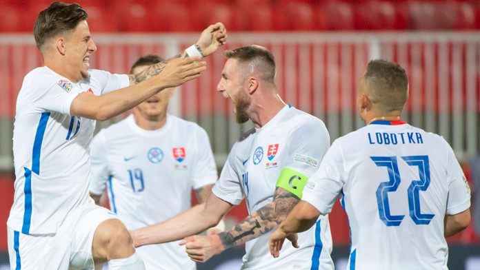 Slováci vstúpili do Ligy národov úspešne. O triumfe nad Bieloruskom rozhodol jediný gól
