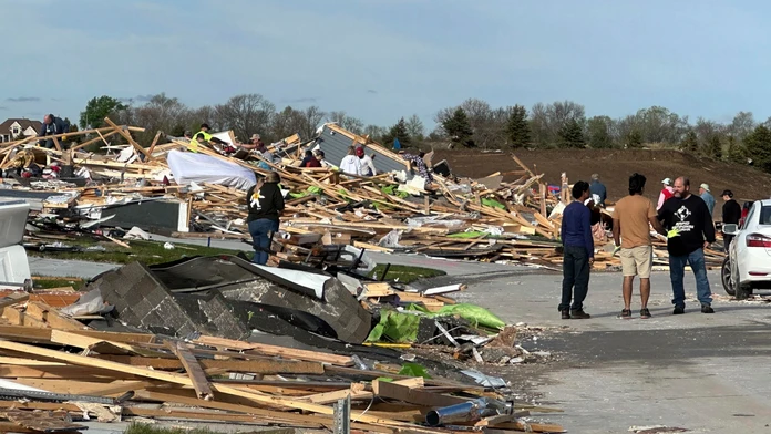 VIDEO: Stredozápad USA postihlo ničivé tornádo. Napáchalo veľké materiálne škody