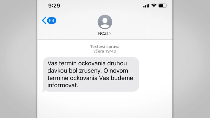 Storno esemesky štát rozposiela od včerajšieho večera.