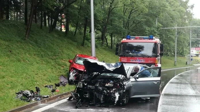 Výbuch na stanici metra v Kyjeve