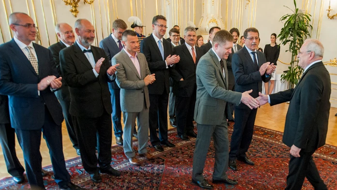 Vláda sa lúčila s prezidentom Ivanom Gašparovičom