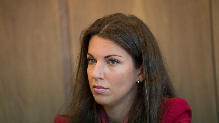 Poslankyňa Katarína Cséfalvayová.