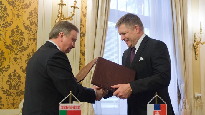 Robert Fico a Andrej Kobjakov