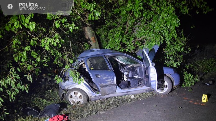 Auto po tragickej nehode