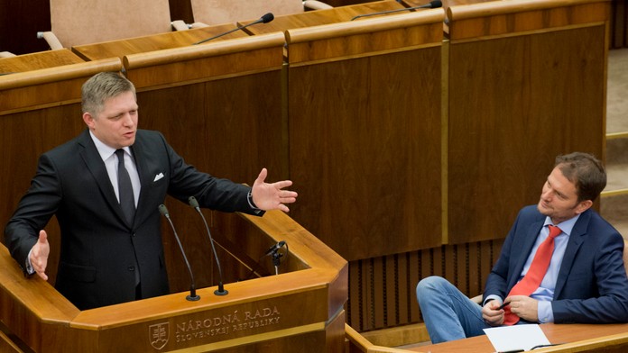 Robert Fico a Igor Matovič
