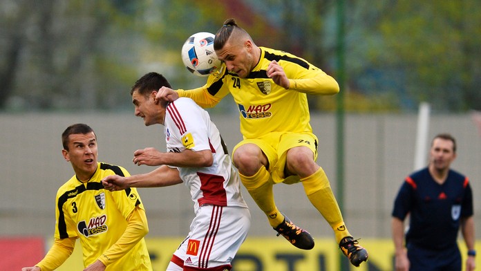 Futbalisti Myjavy- ilustračná snímka.