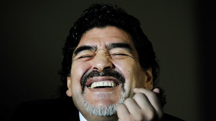 Bývalý argentínsky futbalista Diego Armando Maradona 