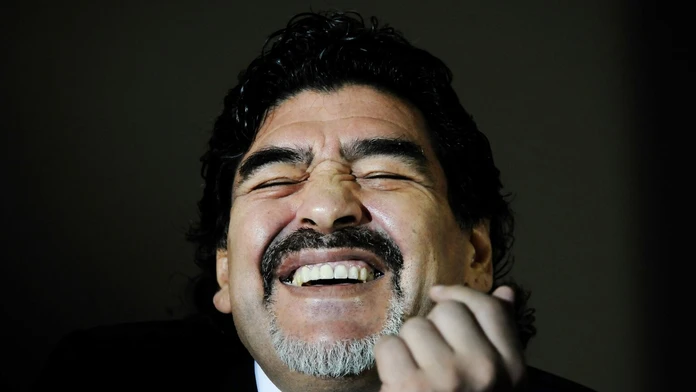 Bývalý argentínsky futbalista Diego Armando Maradona 