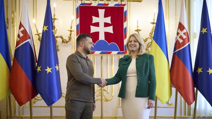 Zelenskyj a Čaputová