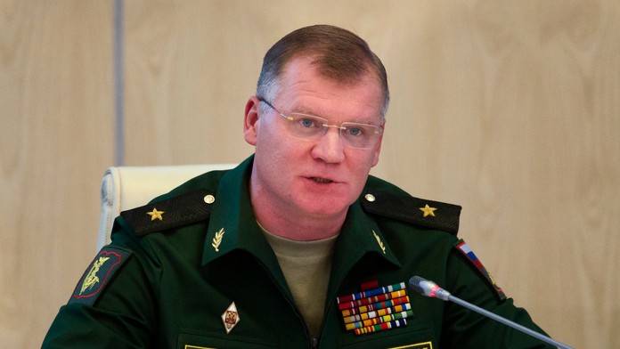 Hovorca ruského ministerstva obrany Igor Konašenkov.