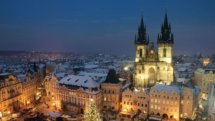 Zimná Praha
