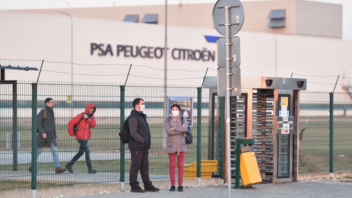 Trnavská automobilka Groupe PSA Slovakia.