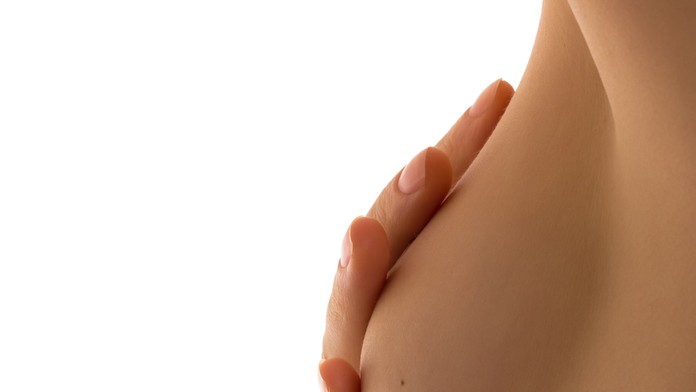 Ženské poprsie - ilustračná snímka