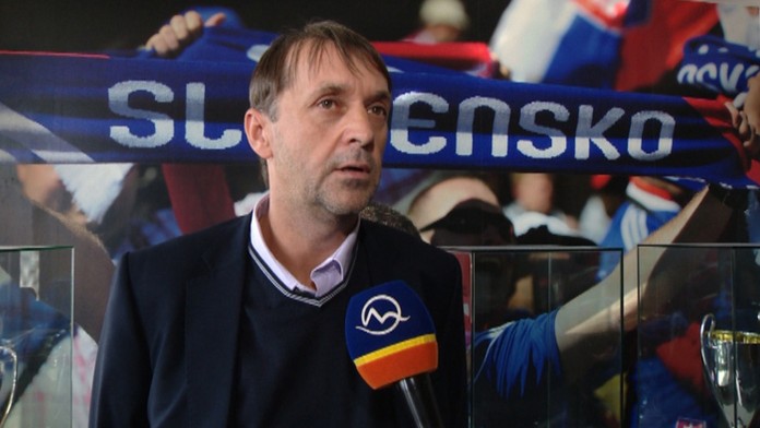 Tréner MFK Zemplín Michalovce František Šturma.