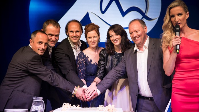 Matthias Settele počas augustových osláv 20. výročia televízie Markíza