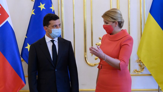 Prezidentka podporuje vstup Ukrajiny do Únie