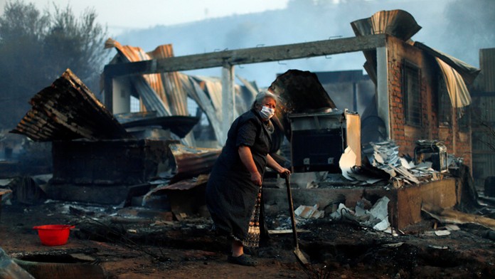 Chile zasiahol obrovský požiar.