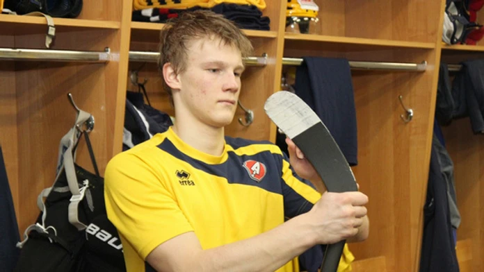 Ruský hokejista Nikita Sošnikov.