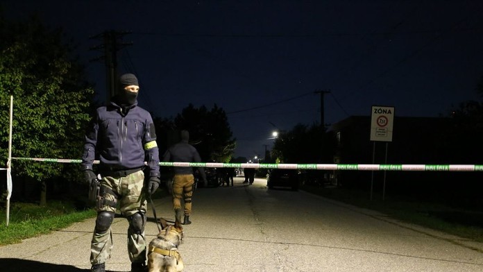 Zásah NAKA v skorých ranných hodinách.