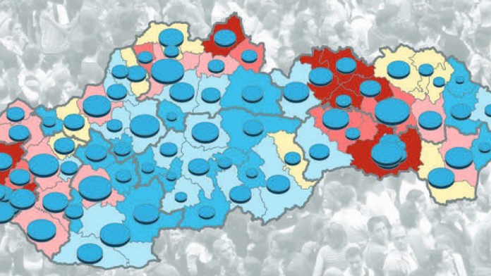 Mapa Slovenska